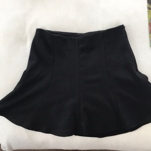 Black Zara skirt